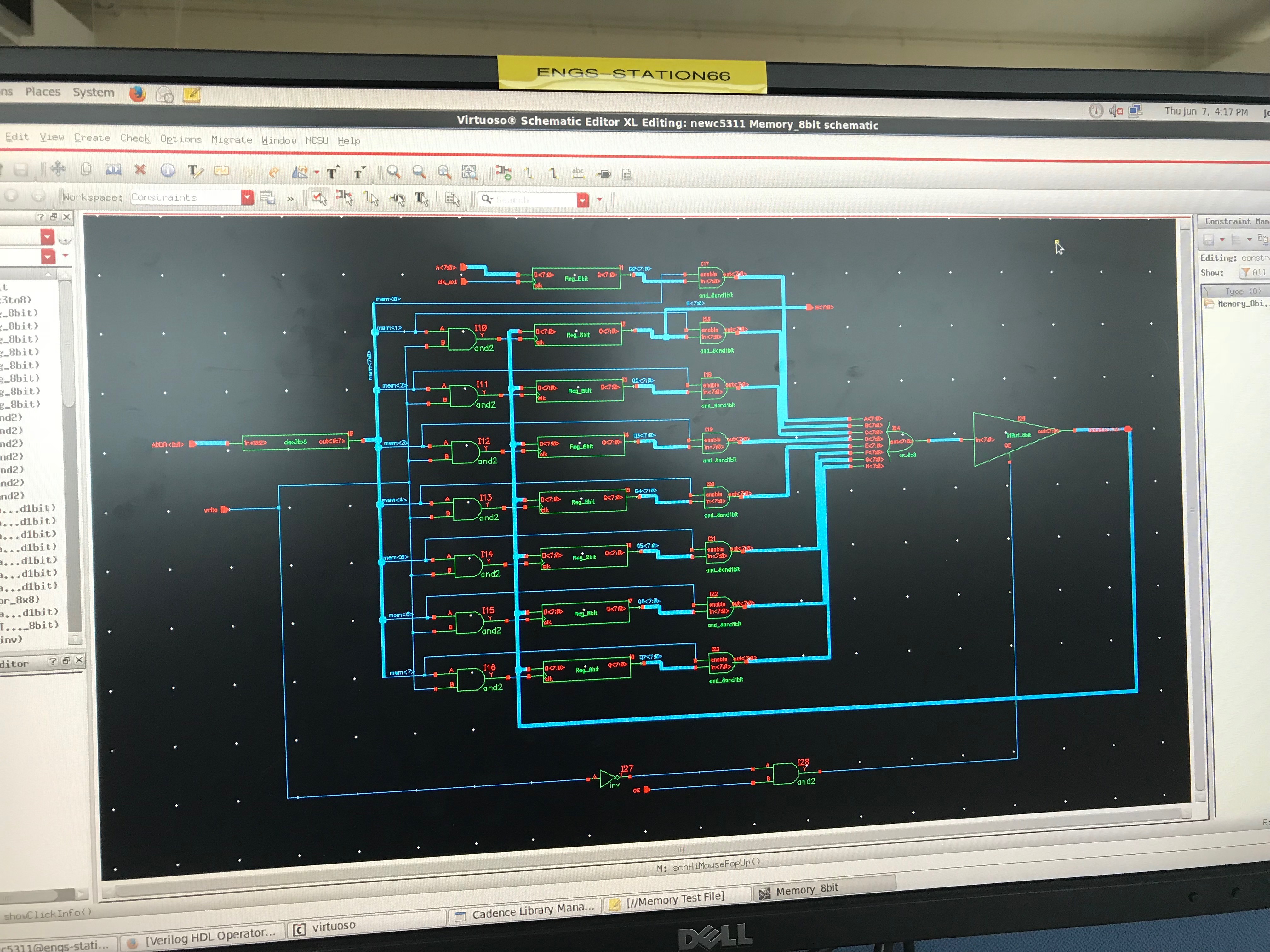 Memory schematic